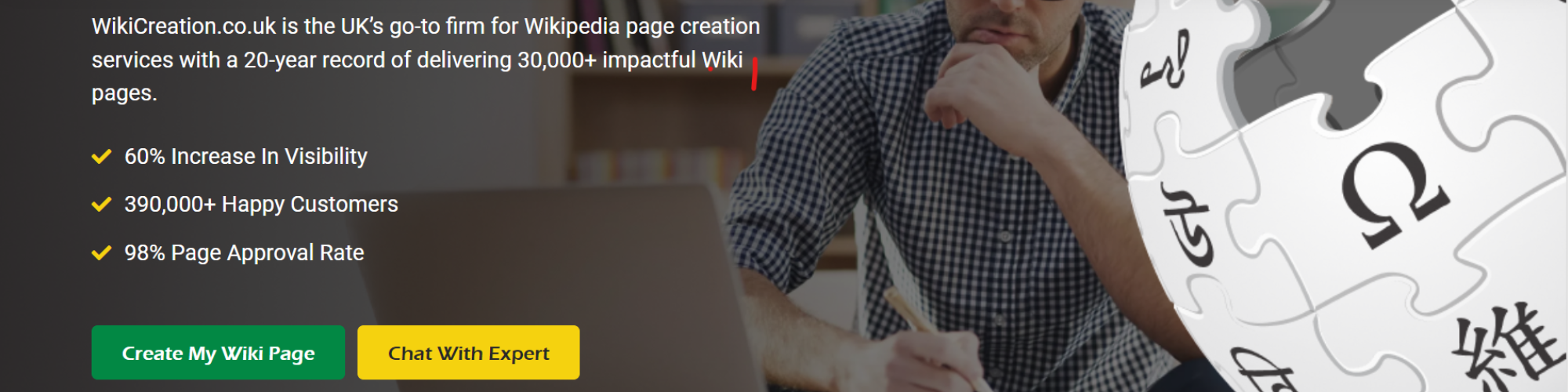 UK Wiki Page Creation Company